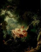 Jean-Honore Fragonard The Happy Accidents of the Swing oil painting